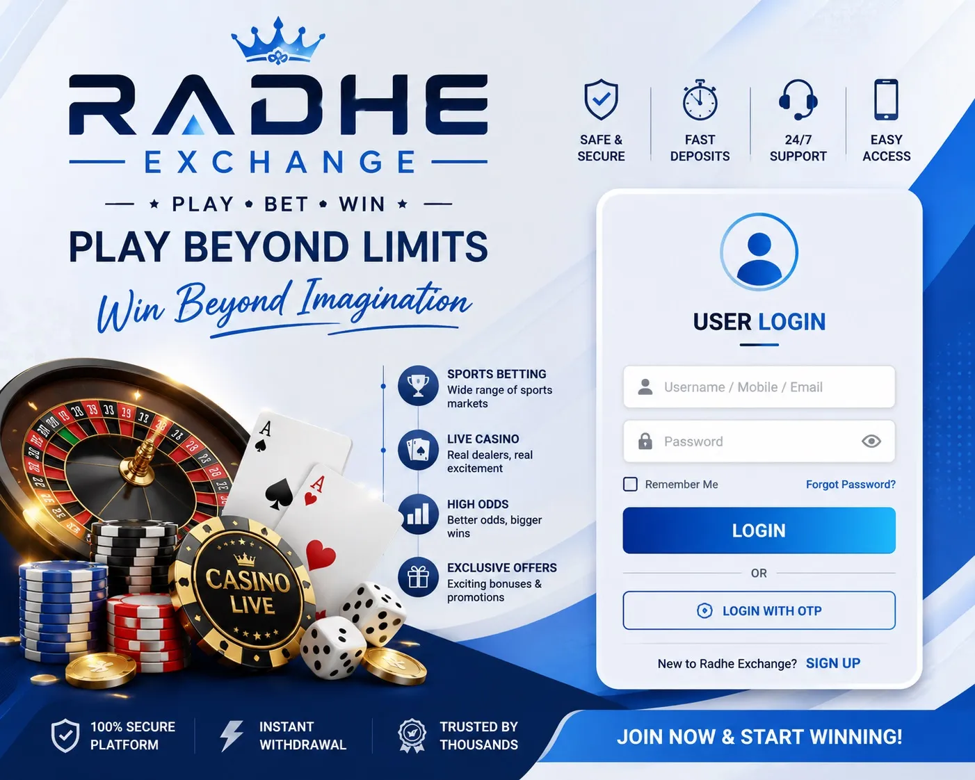 Why User Verification Is Important on Radhe Exchange