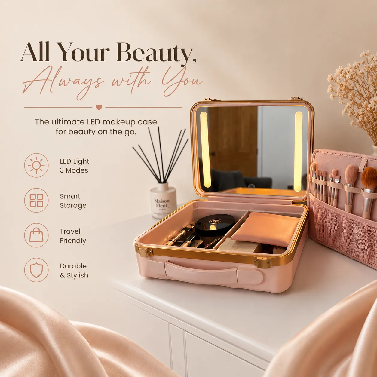 Best Makeup Case Solutions for Travel and Everyday Use