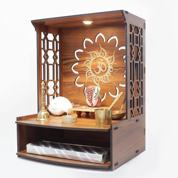Why a Closed-Door Mandir Design Works Well in Contemporary Homes