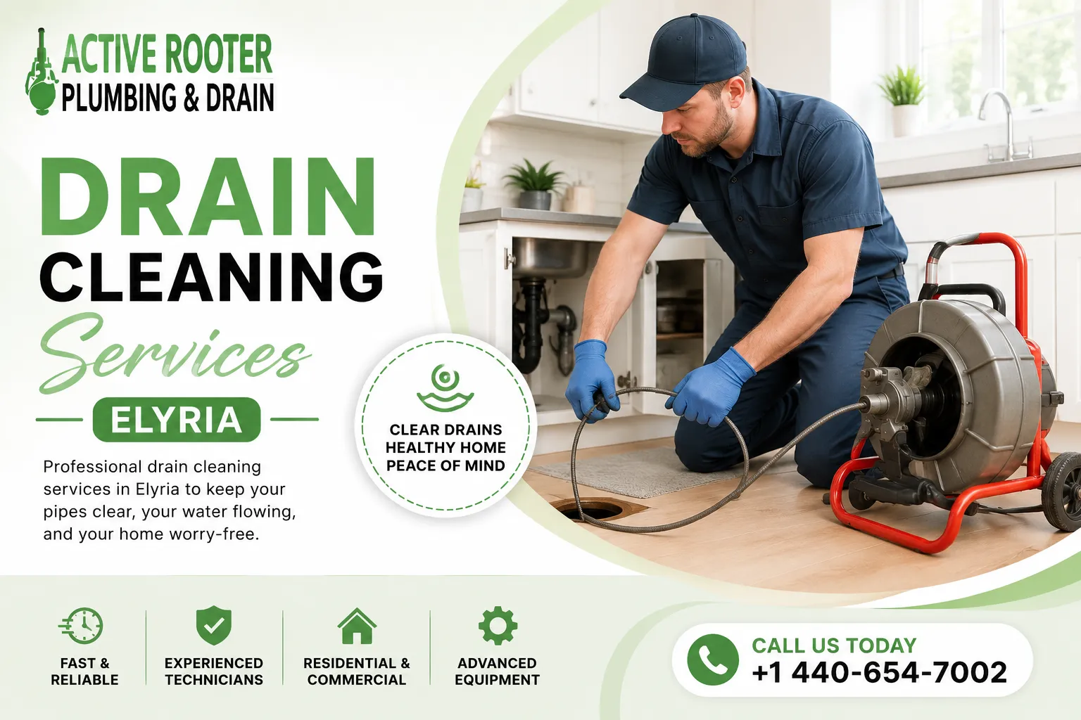 Affordable Drain Cleaning Services Elyria for Cleaner Pipes and Long-Lasting Flow