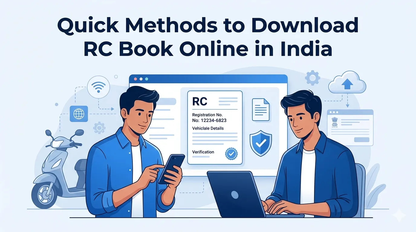 Quick Methods to Download RC Book Online in India