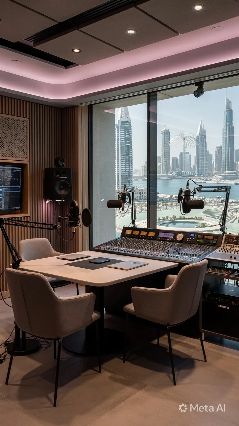 Dubai Podcast Studio Offering High-Quality Production Solutions