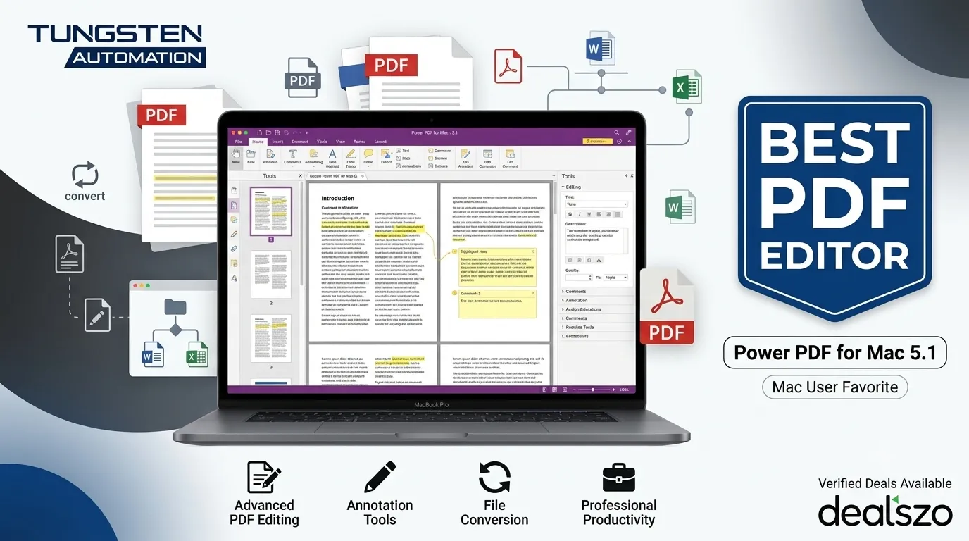 Why Power PDF for Mac 5.1 Is the Best PDF Editor for Mac Users