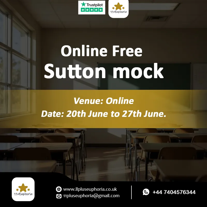 11 Plus Mock Exams Slough for Grammar School Preparation