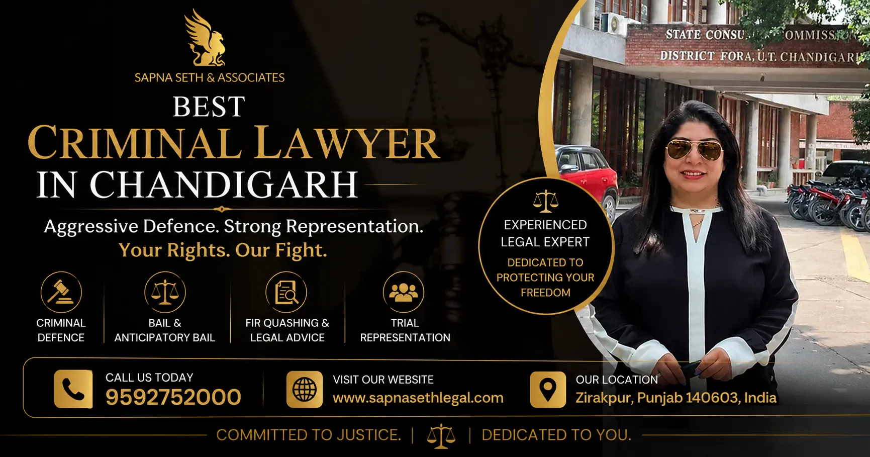 How to Choose the Best Criminal Lawyer in Chandigarh for Your Case
