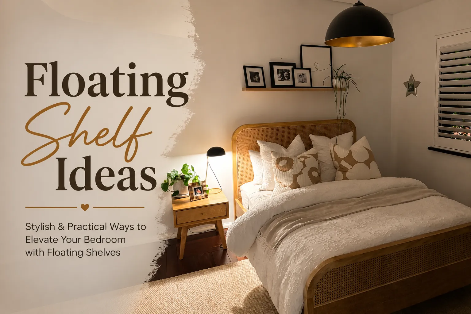 Bedroom Floating Shelf Ideas for a Cozy and Stylish Makeover