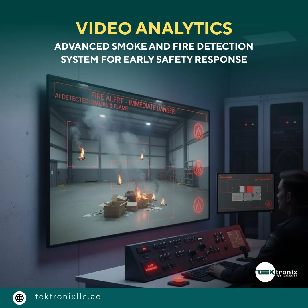 Video Analytics for Fire Prevention and Smoke Detection in the UAE