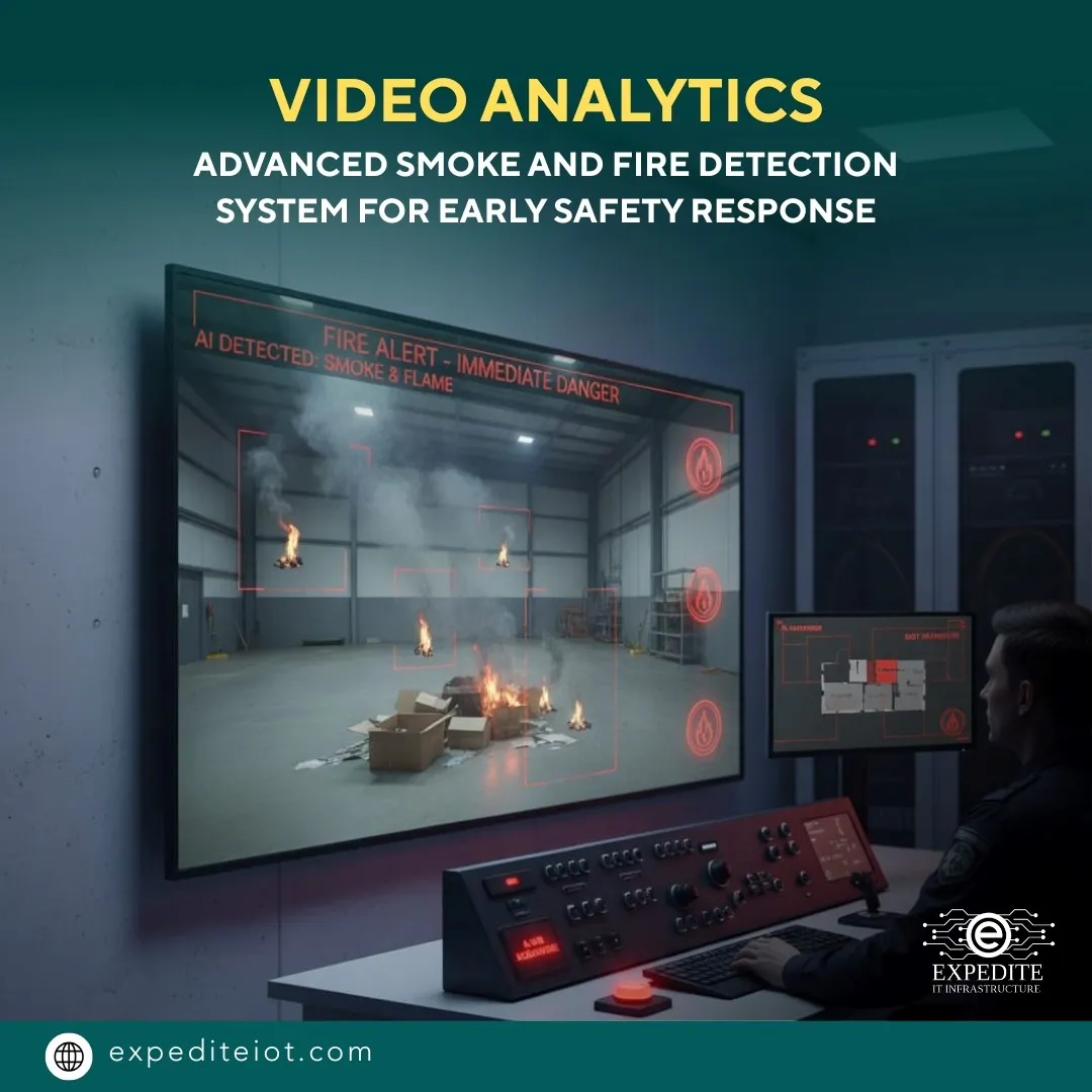 Video Analytics for Fire Prevention and Smoke Detection in the UAE