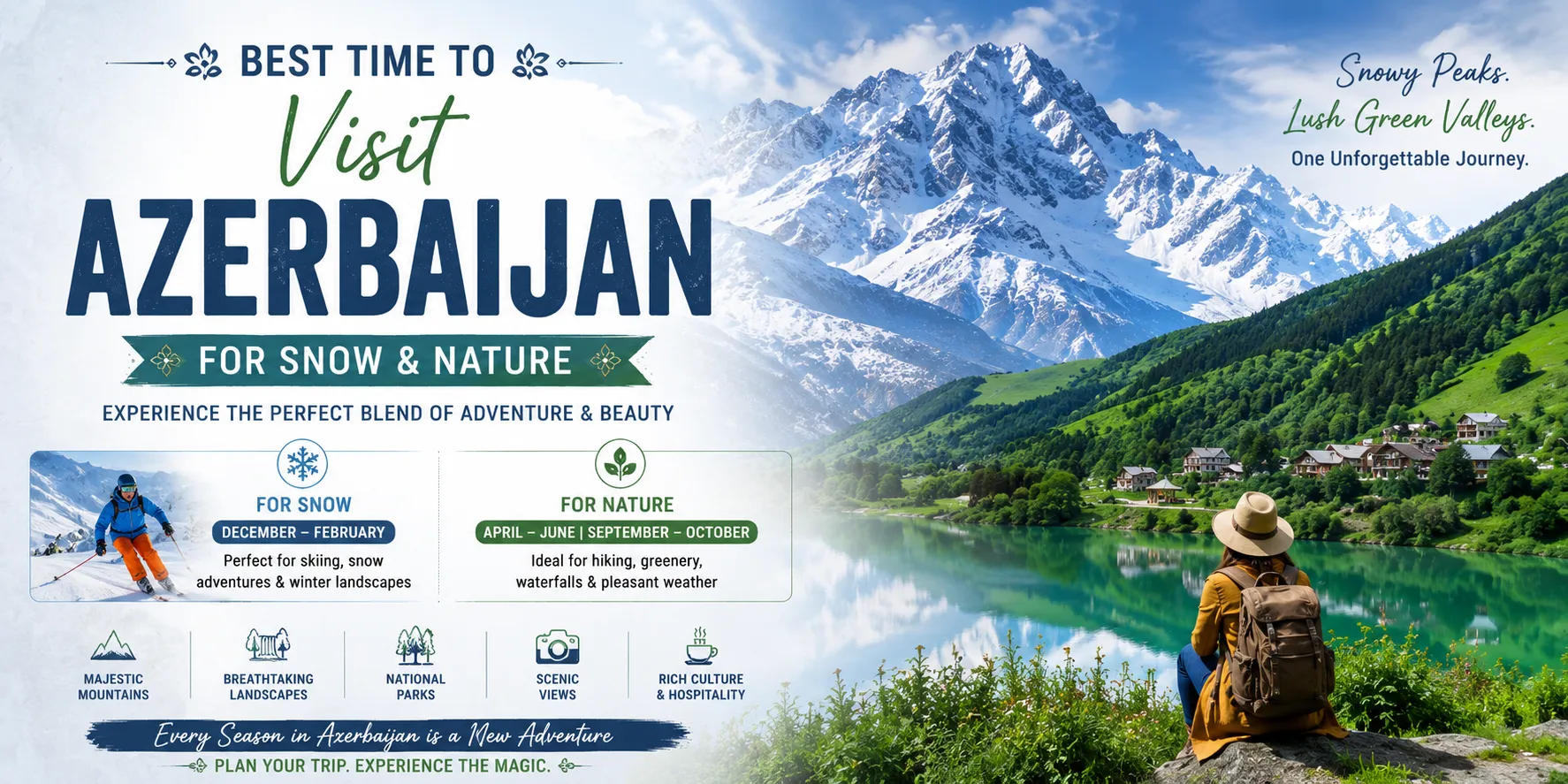 Best Time to Visit Azerbaijan for Snow and Nature: A Complete Guide