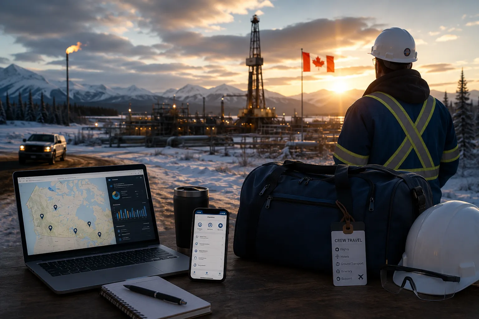Energy Sector Travel Management: Smart Strategies for Canadian Workforces