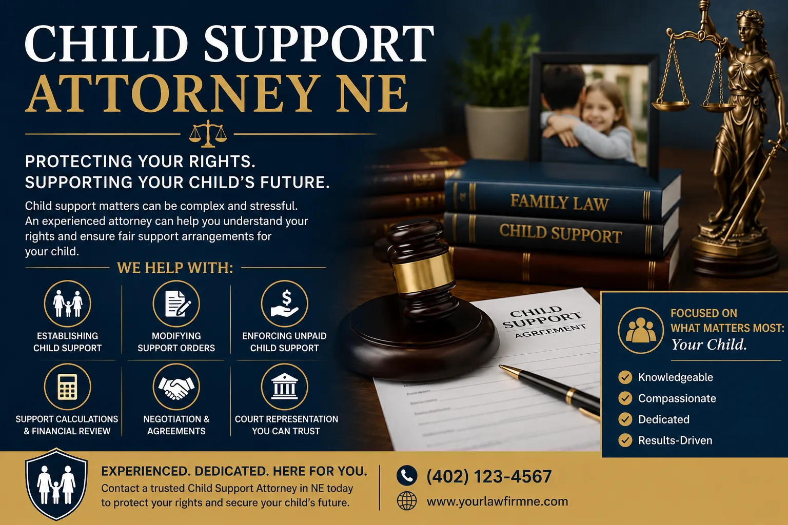 Child Support Attorney NE: Helping Parents Protect Their Children's Financial Future