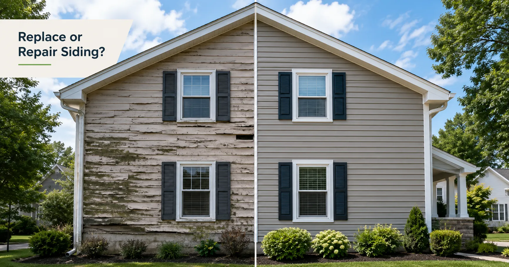 How to Know When Your Siding Needs to Be Replaced, Not Repaired?