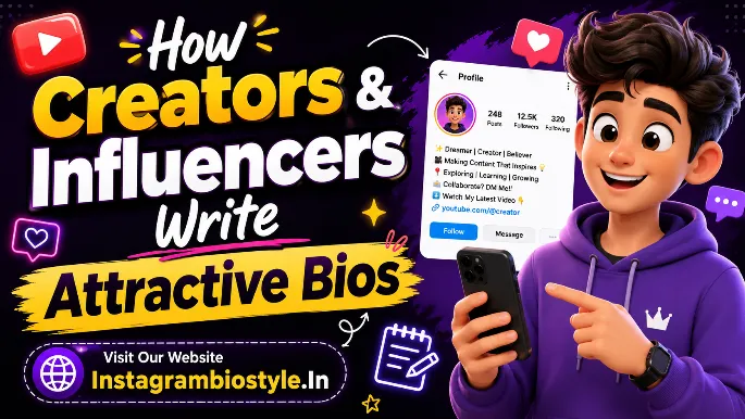 How Creators & Influencers Write Attractive Bios