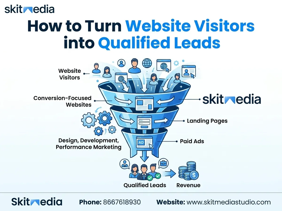 How to Turn Website Visitors into Qualified Leads