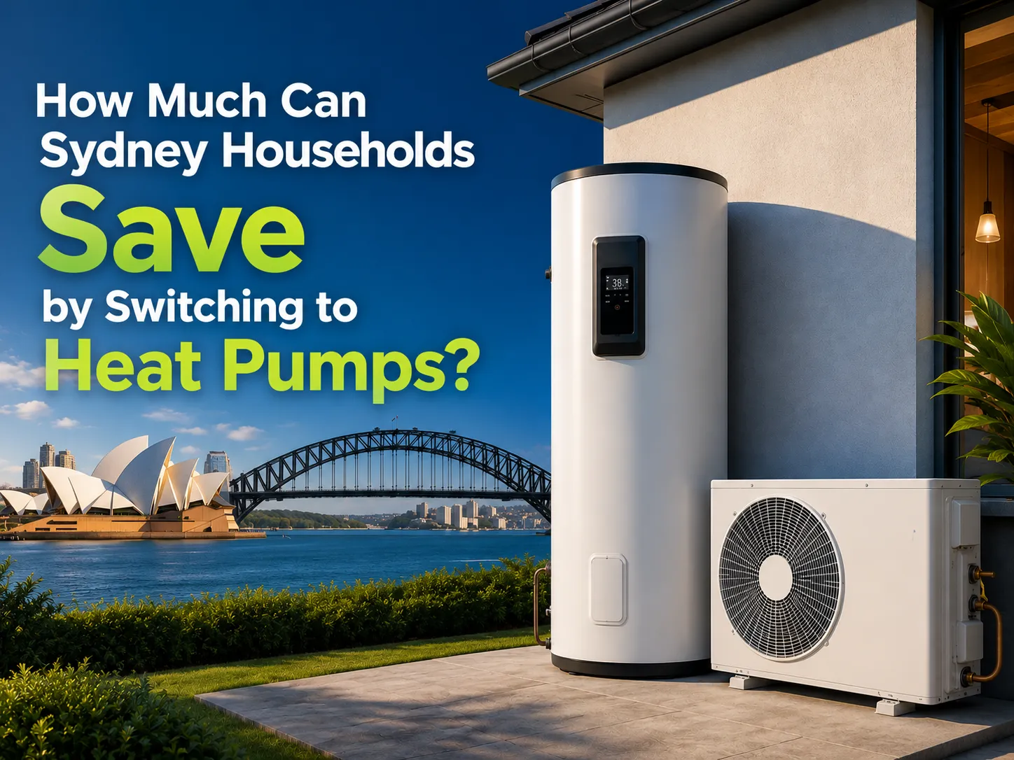How Much Can Sydney Households Save by Switching to Heat Pumps?