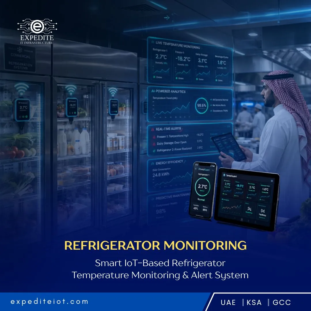 Secure Your Cold Supply - Smart Refrigerator Monitoring for Qatar Firms
