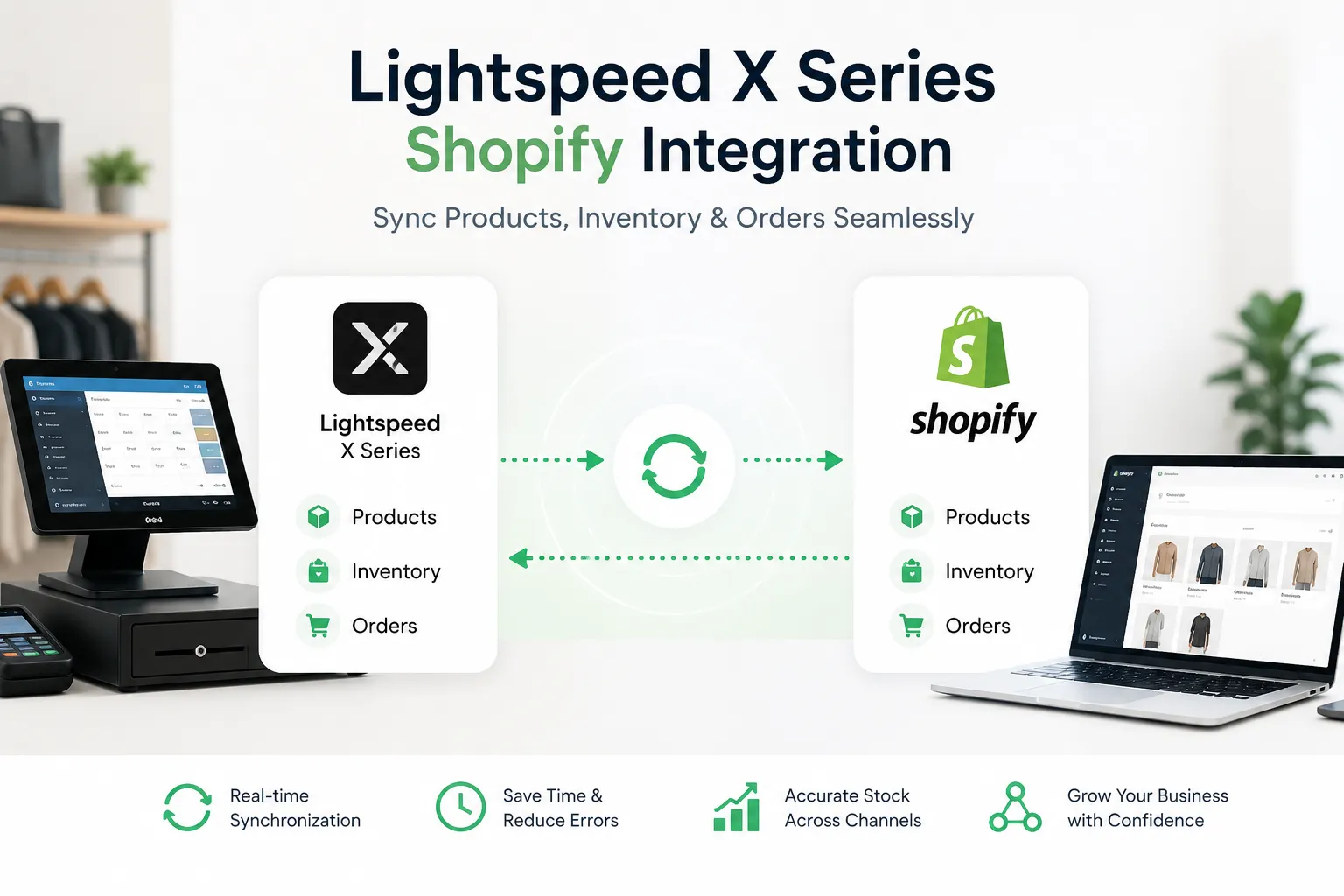Can Lightspeed X Series Sync Seamlessly with Shopify?