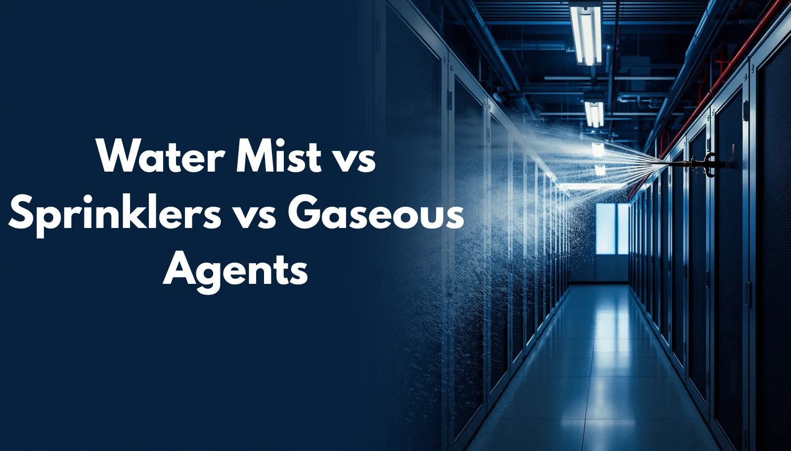 Water Mist vs Sprinklers vs Gaseous Agents: Which Fire Suppression System Is Right for Your Facility?