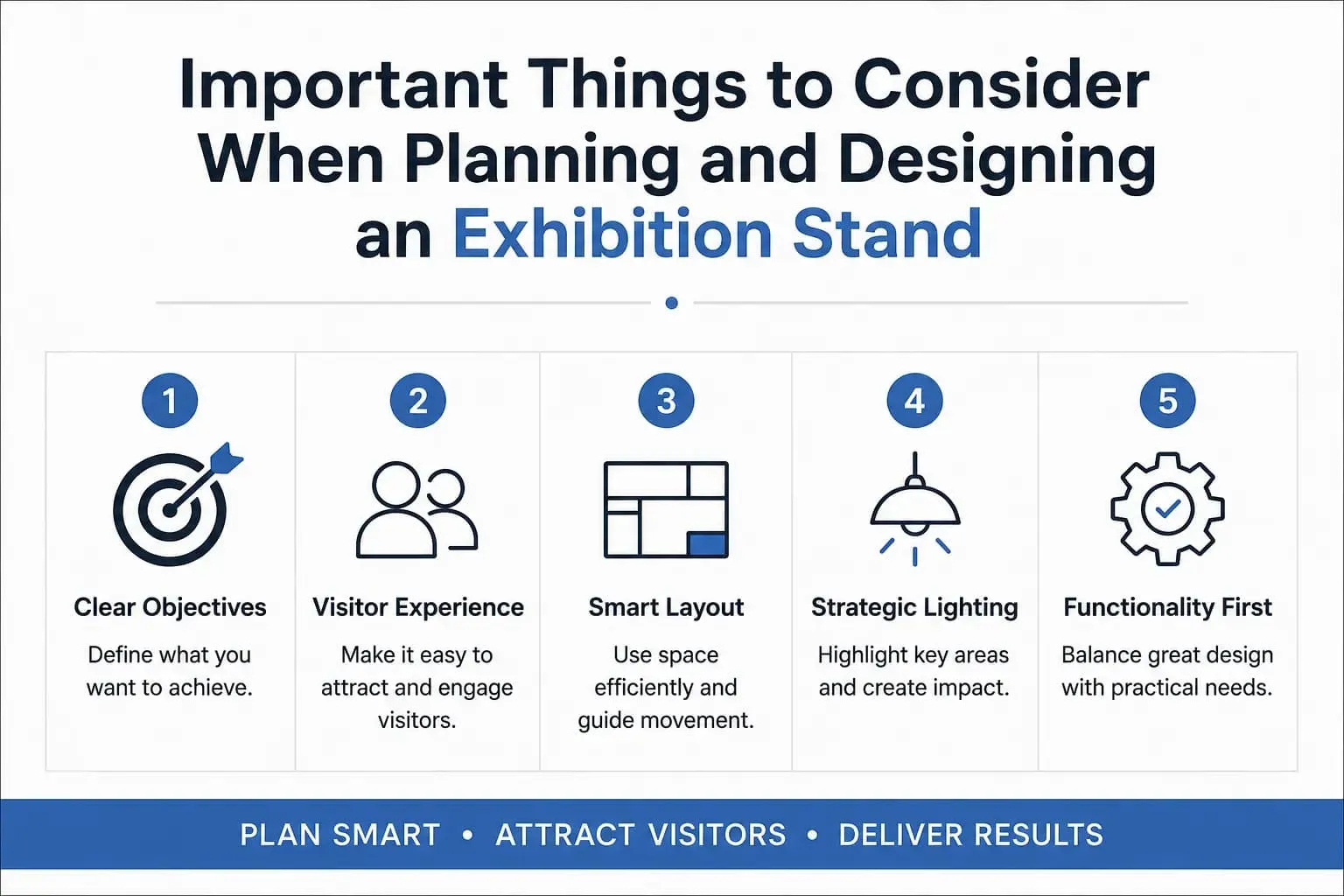 Important Things to Consider When Planning and Designing an Exhibition Stand