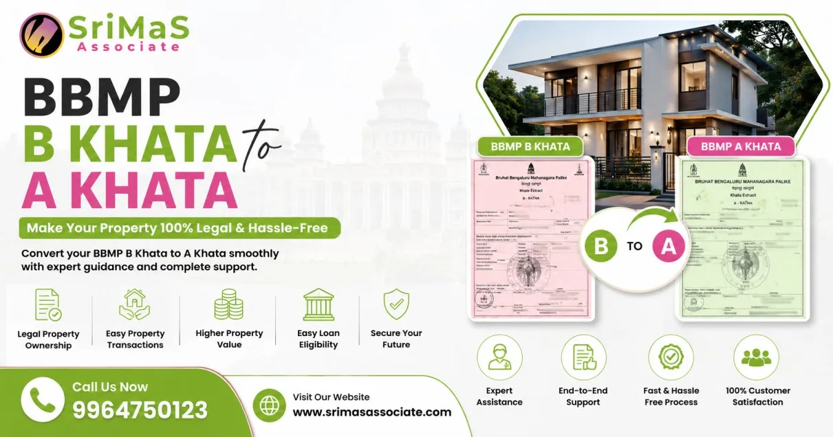 What Is BBMP B Khata to A Khata Conversion Process?