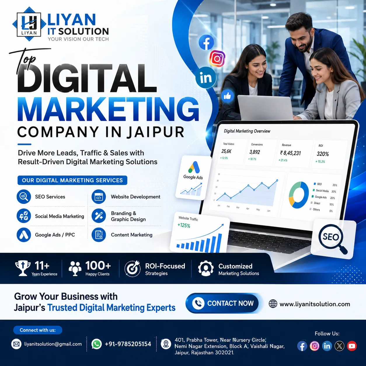 Top Digital Marketing Company in Jaipur: 7 Proven Strategies to Grow Your Business Online