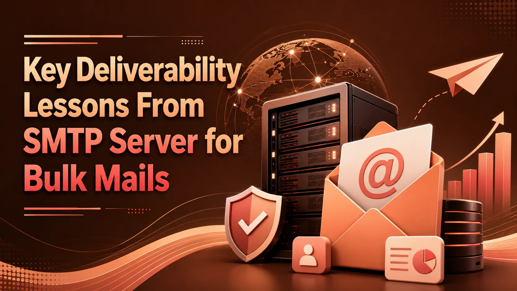 Key Deliverability Lessons From SMTP Server for Bulk Mails