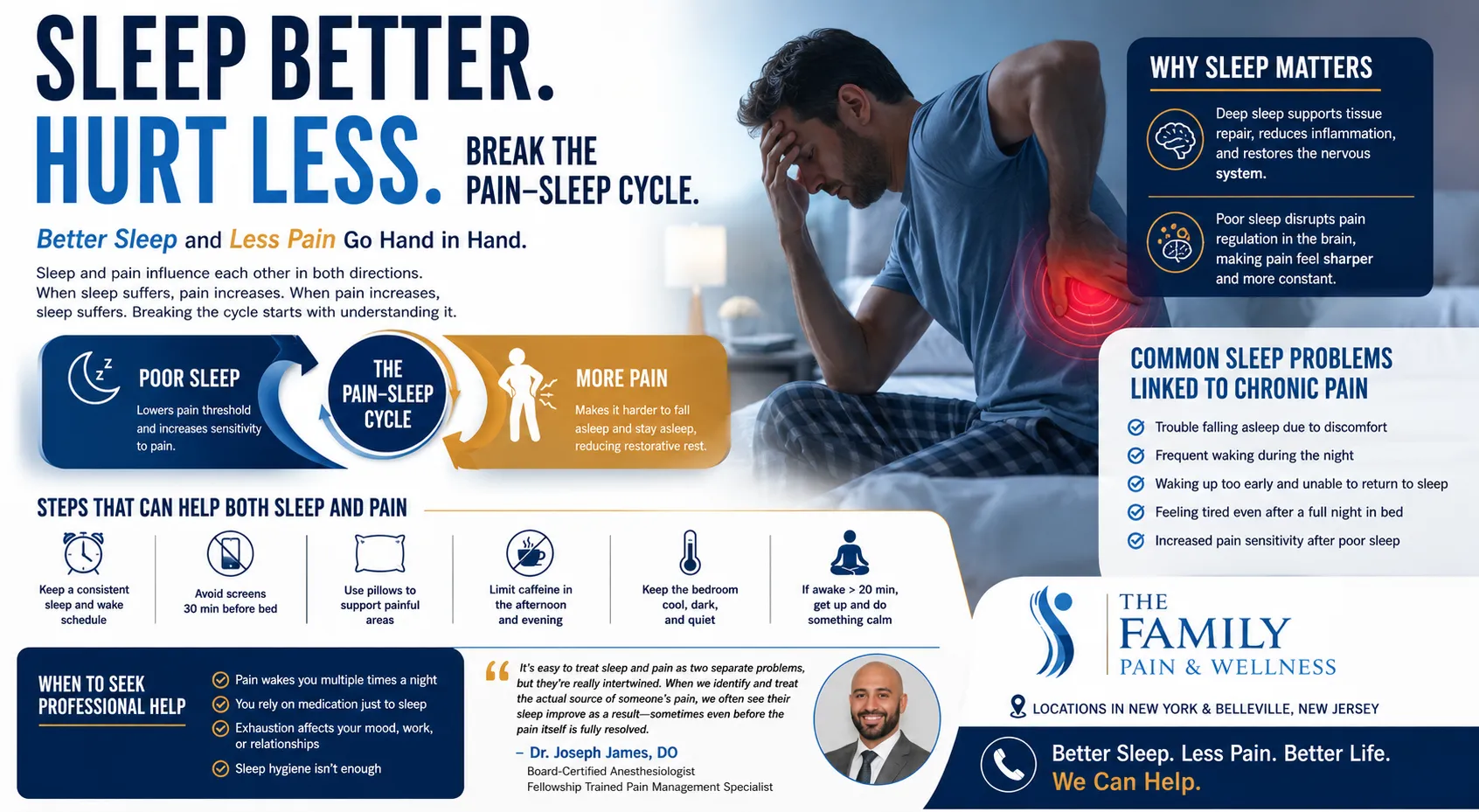 The Link Between Sleep and Chronic Pain (and How to Improve Both)