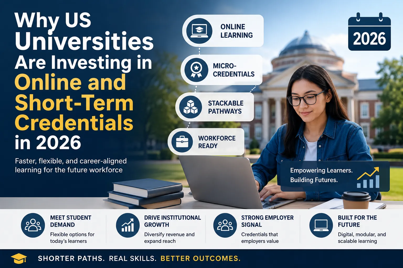 Online and Short-Term Credentials Are Reshaping US Universities