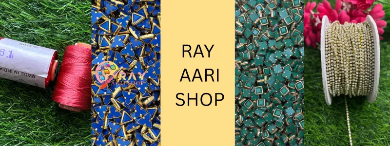 Must-Have Aari Work Materials for Stunning Bridal Blouse Designs - Ray Aari Shop