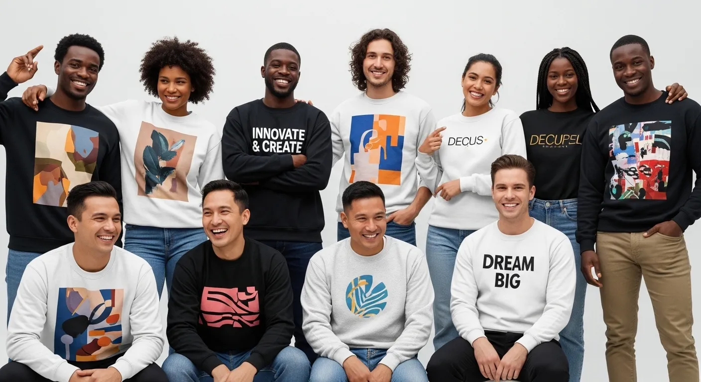 Custom Printed Sweatshirts: Complete Guide to Personalised Sweatshirt Printing