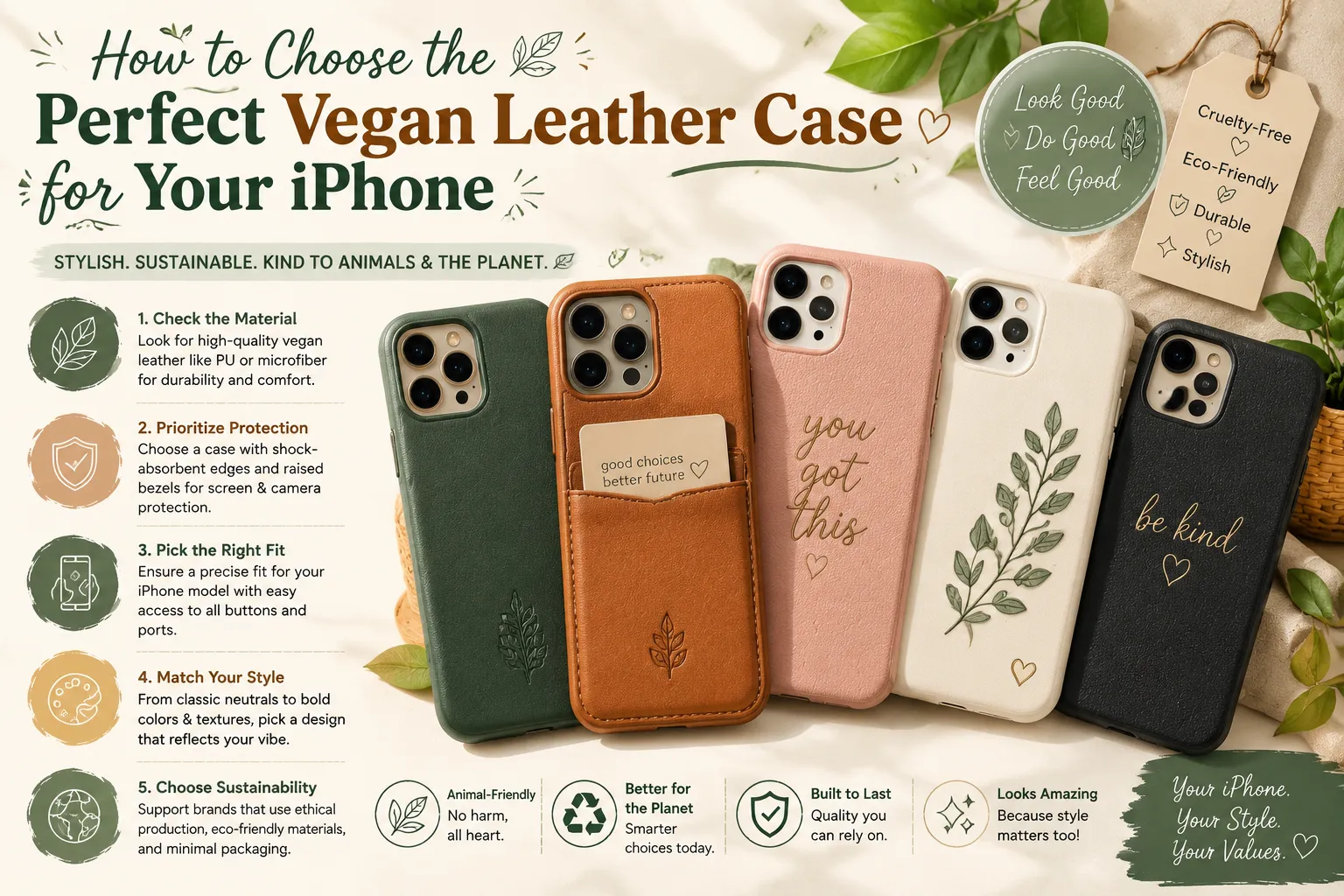 How to Choose the Perfect Vegan Leather Case for Your iPhone