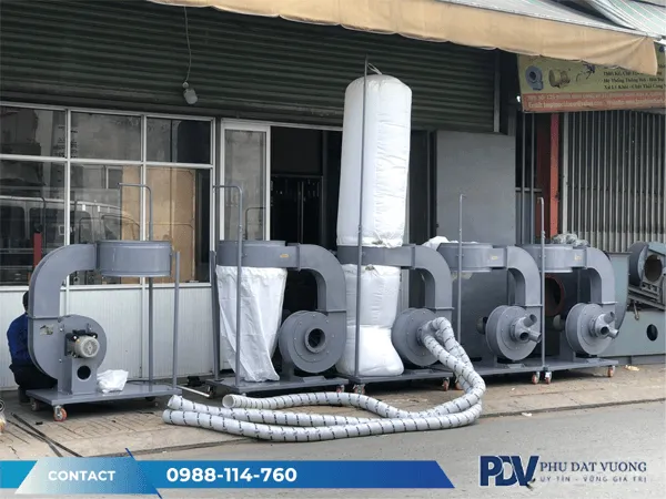 Những yếu tố cần khảo sát trước khi lắp đặt hệ thống quạt hút bụi túi vải