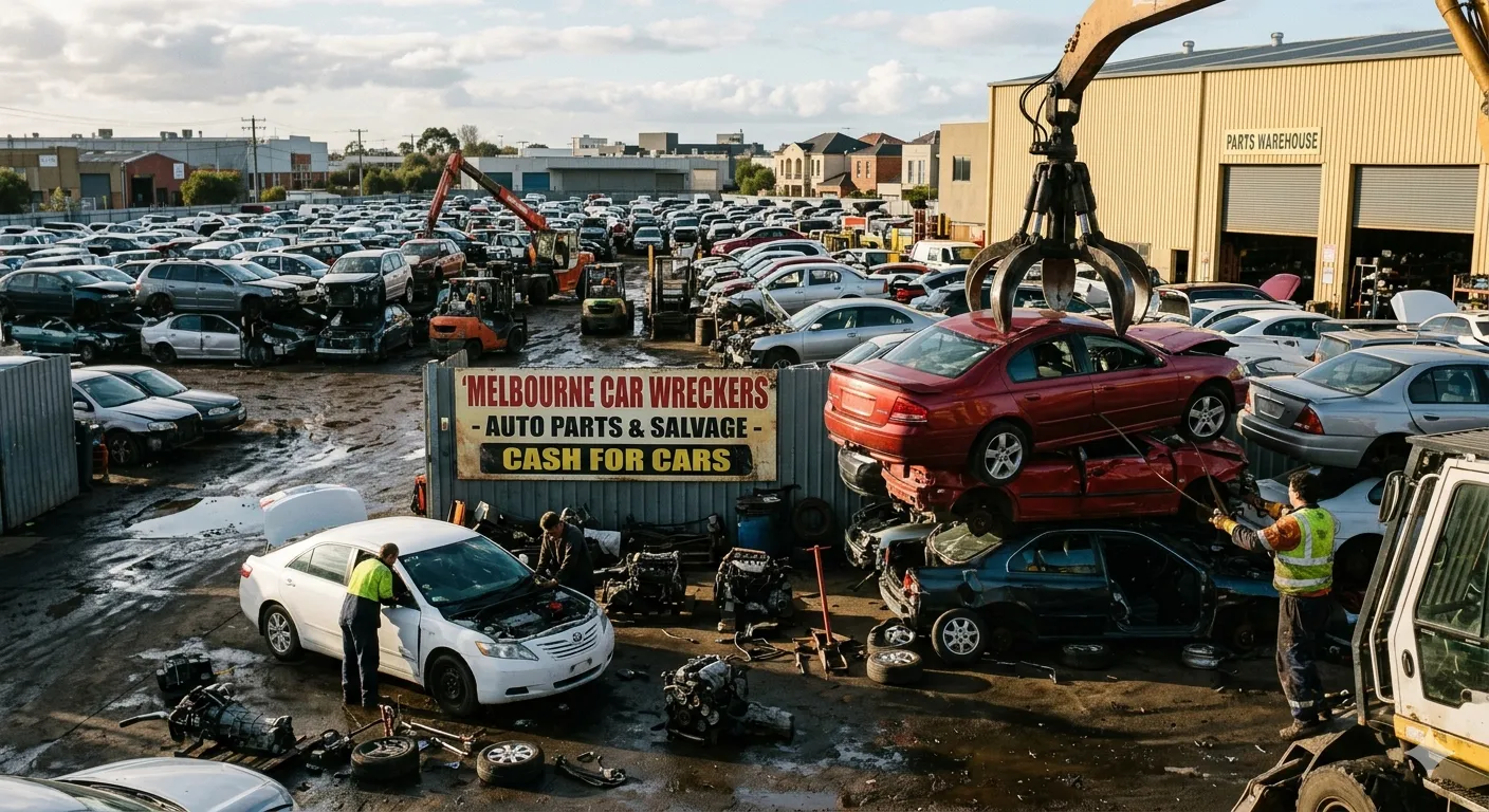 Car Wreckers Melbourne: Get Top Cash for Cars
