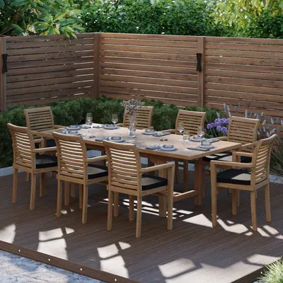 Why Outdoor Teak Garden Furniture Remains a Popular Choice for Homeowners