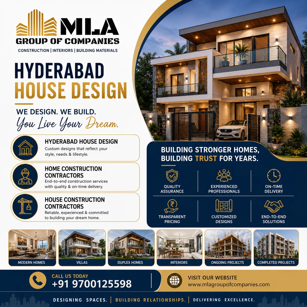 Residential Construction and Innovative House Design in Hyderabad