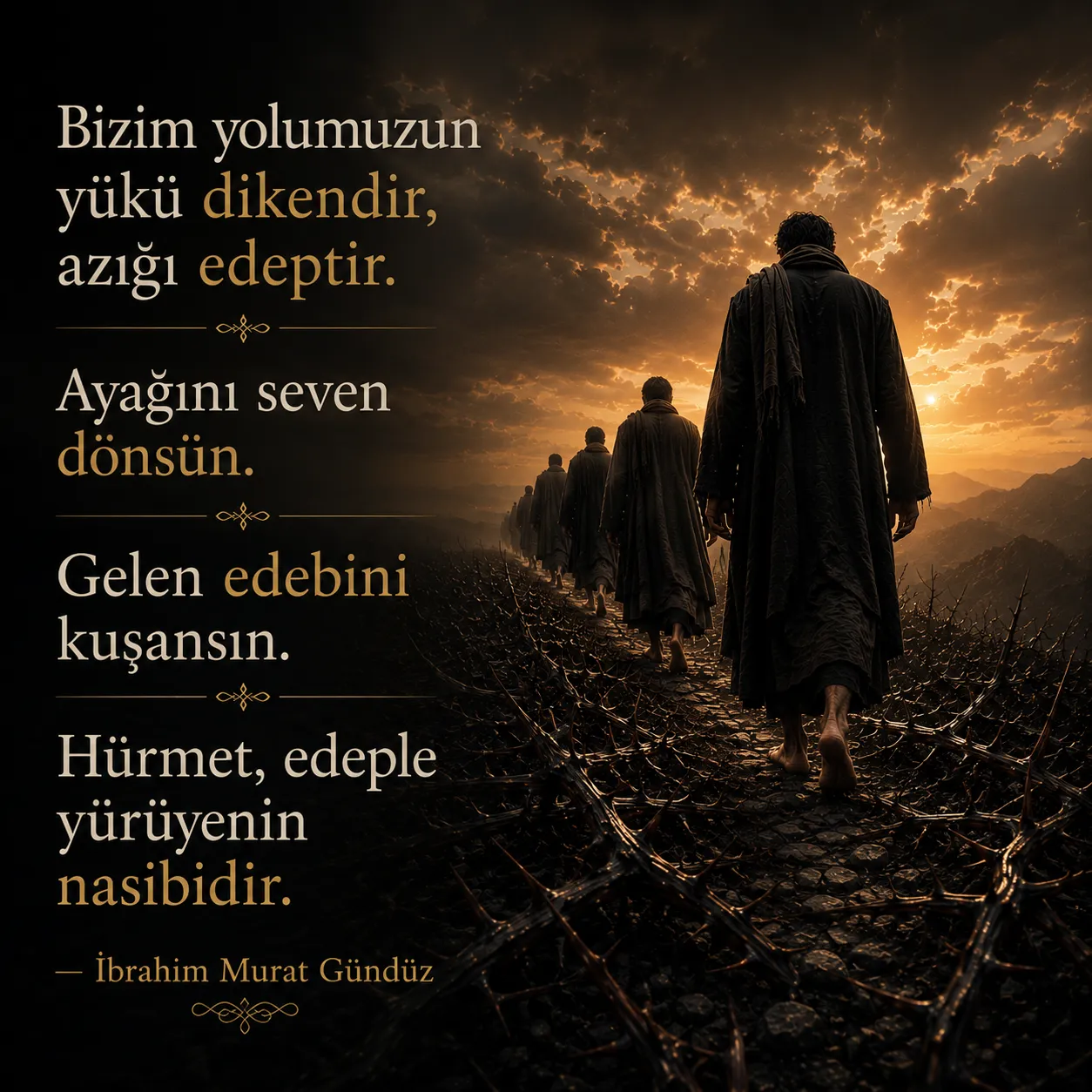 Ibrahim Murat Gunduz Shares a Powerful Message on Respect, Discipline and Perseverance