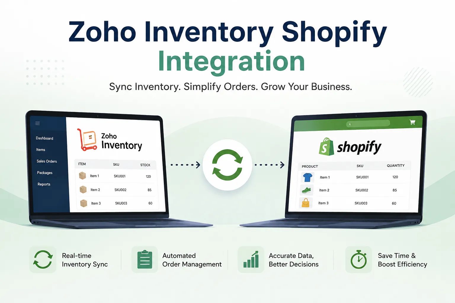 Can Zoho Inventory Sync Seamlessly with Shopify?