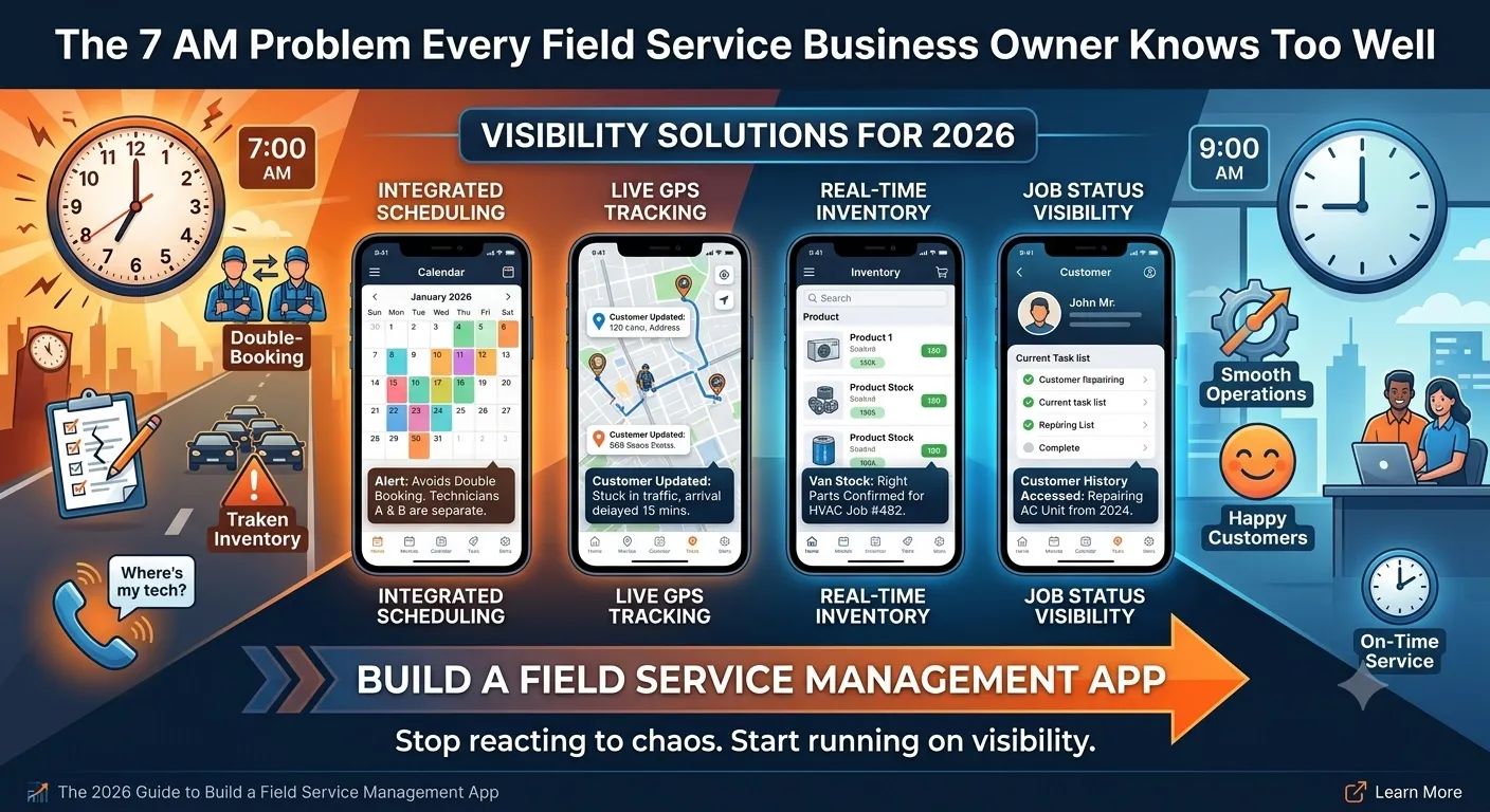 The 7 AM Problem Every Field Service Business Owner Knows Too Well