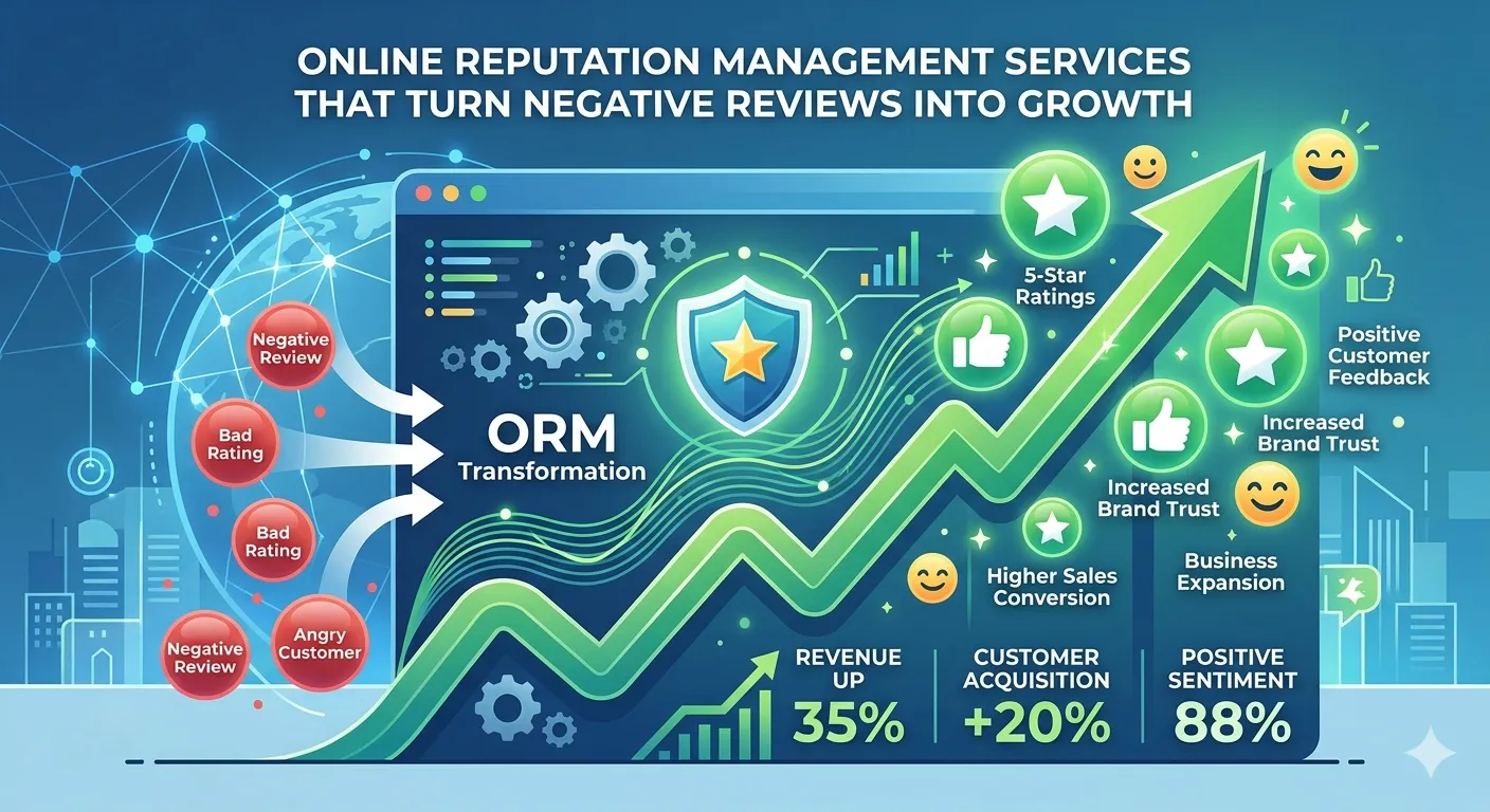 Online Reputation Management Services That Turn Negative Reviews into Growth