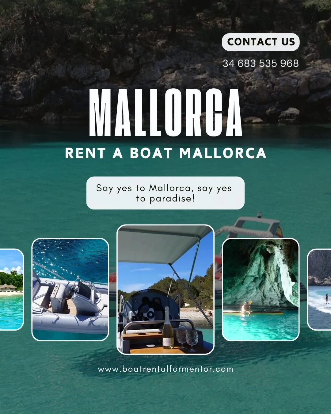 Discover the Water with the Best Boat Rental Mallorca Experience