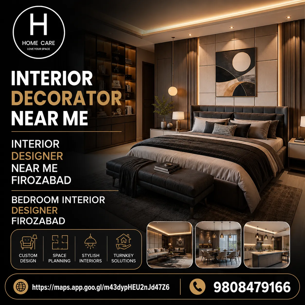 Interior Decorator Near Me – Transform Your Home with the Best Interior Designer Near Me Firozabad