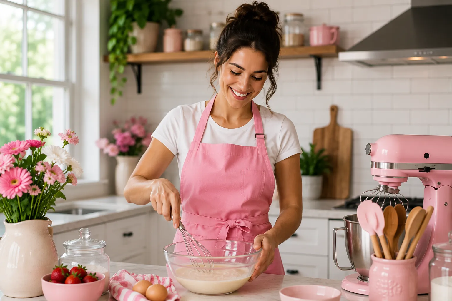 Why Pink Aprons Have Earned a Permanent Spot in Kitchens Everywhere
