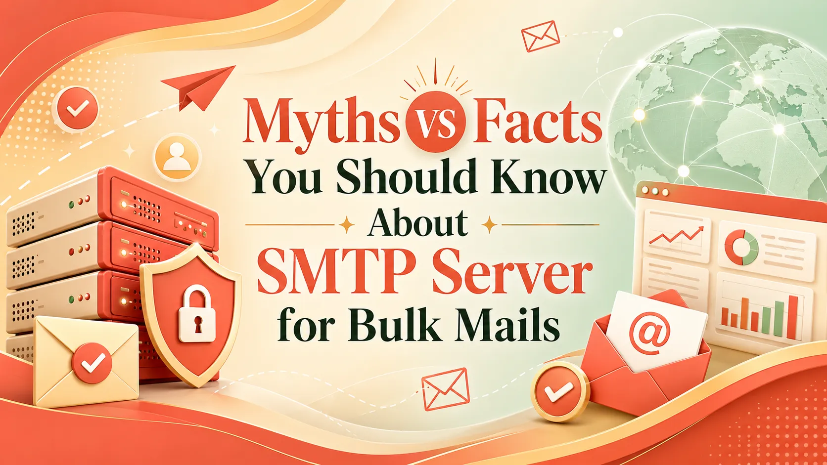 Myths vs Facts You Should Know About SMTP Server for Bulk Mails