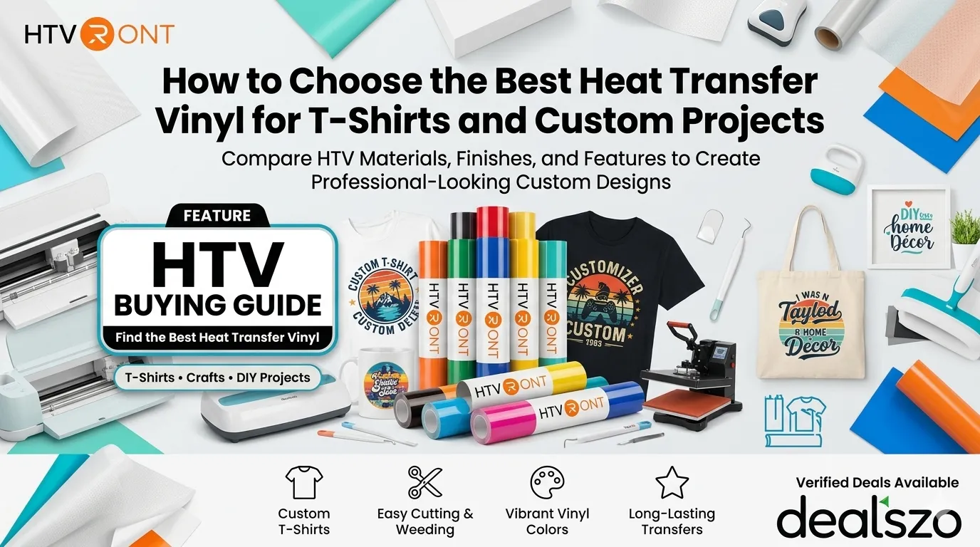 How to Choose the Best Heat Transfer Vinyl for T-Shirts and Custom Projects