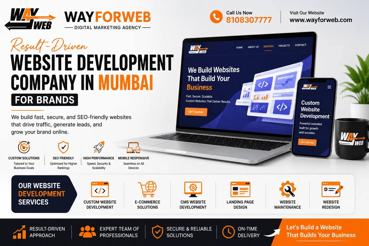 Result-Driven Website Development Company in Mumbai for Brands