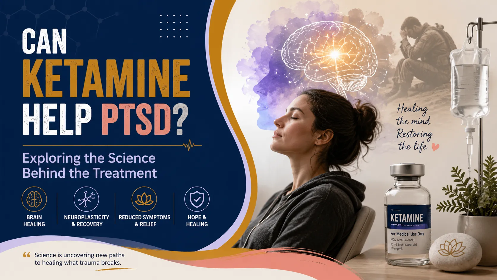 Can Ketamine Help PTSD? Exploring the Science Behind the Treatment