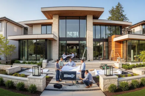 How Timeline Design Simplifies Luxury Home Construction Projects