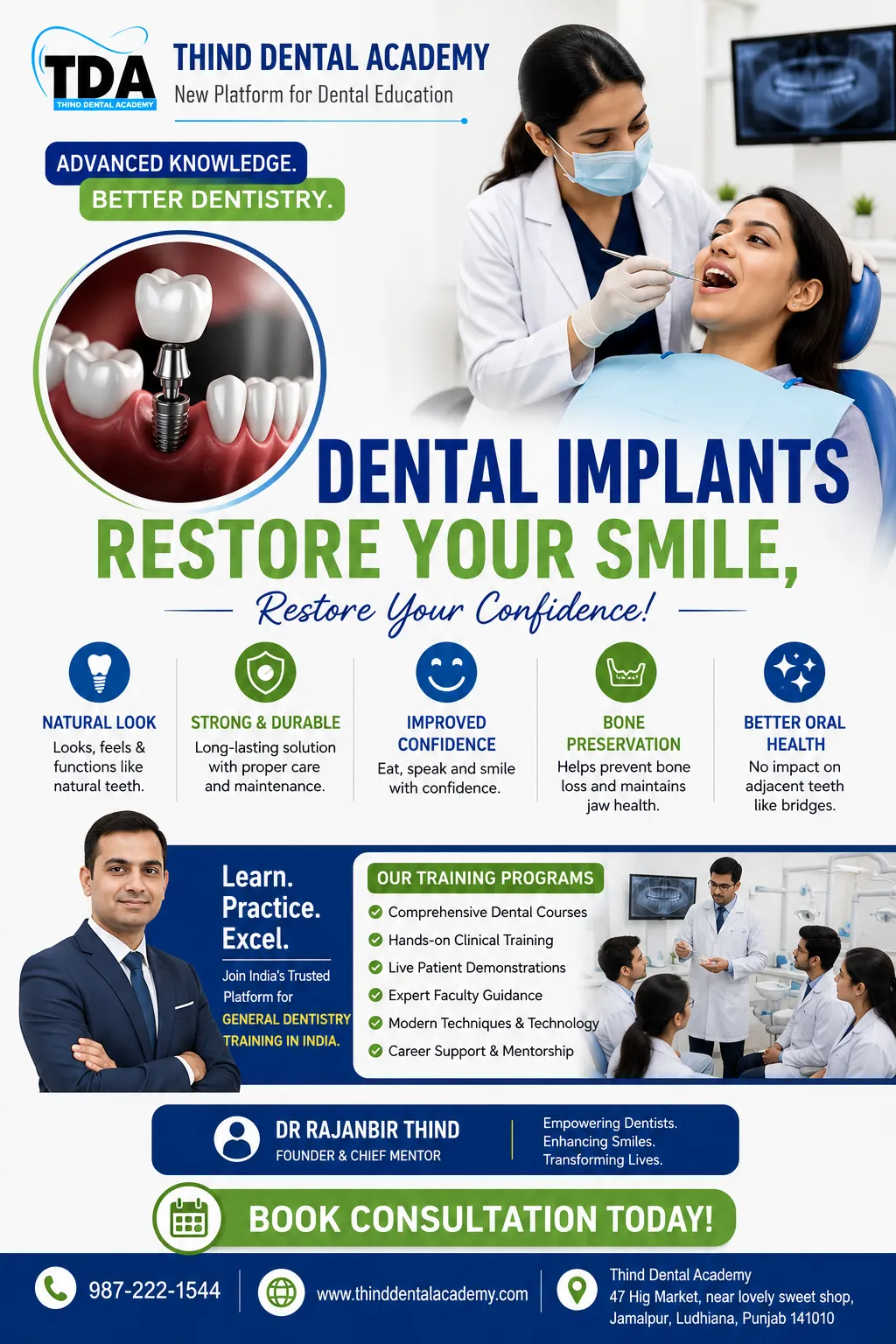 Dental Professional Development India | Thind Dental Academy