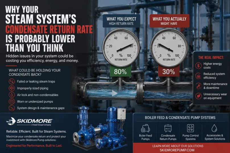 Why Your Steam System's Condensate Return Rate Is Probably Lower Than You Think