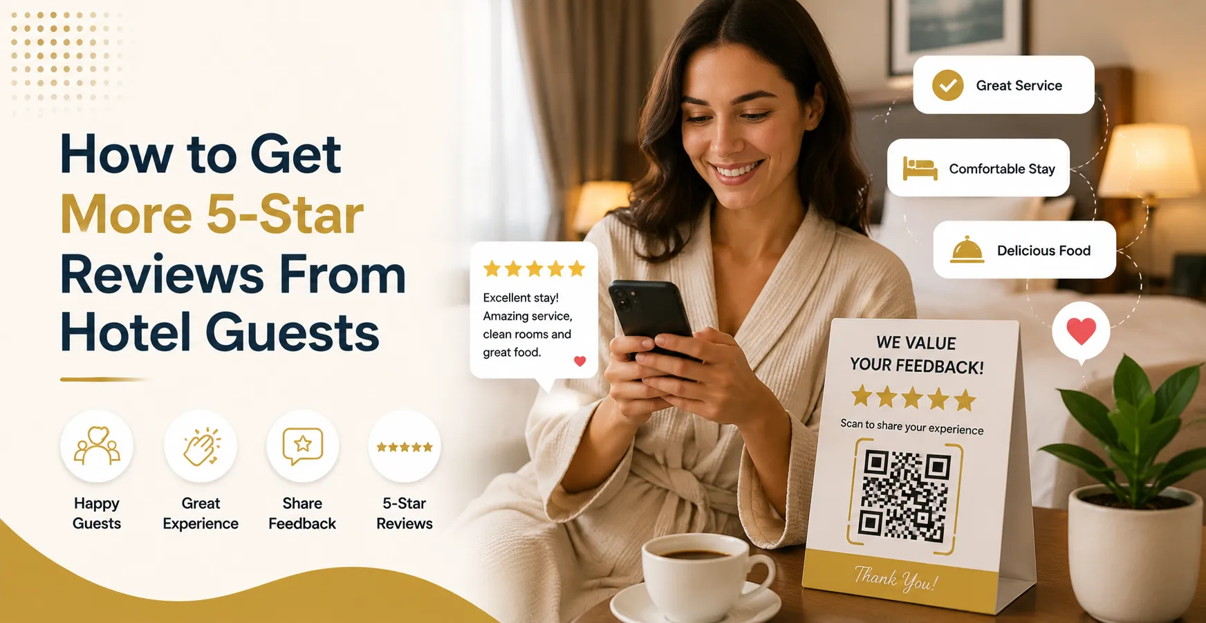 How to Get More 5-Star Reviews From Hotel Guests